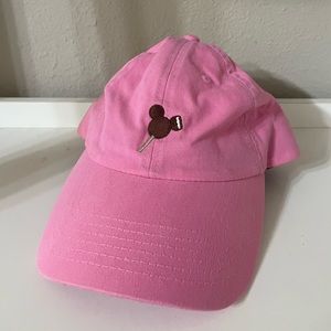 Disney Parks Pink Mickey Bar Hat